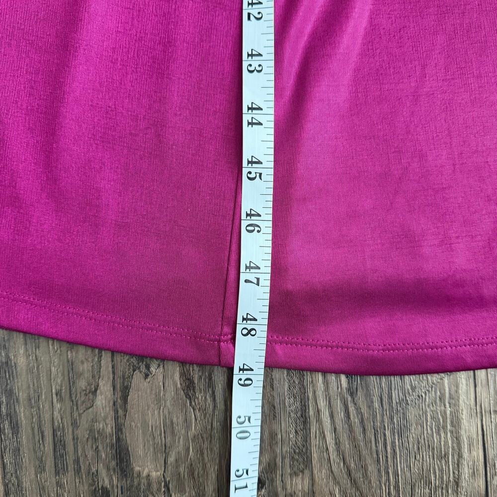 Dress the Population Serafina Midi Dress in Dark Magenta Size Large - Picture 14 of 15